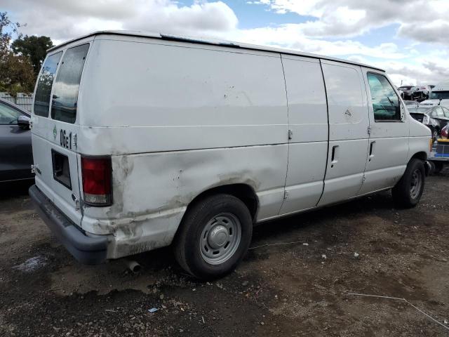 1FTRE14W46HA03393 - 2006 FORD ECONOLINE E150 VAN WHITE photo 3