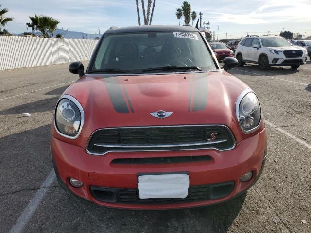 WMWZC5C56GWU02404 - 2016 MINI COOPER S COUNTRYMAN RED photo 5