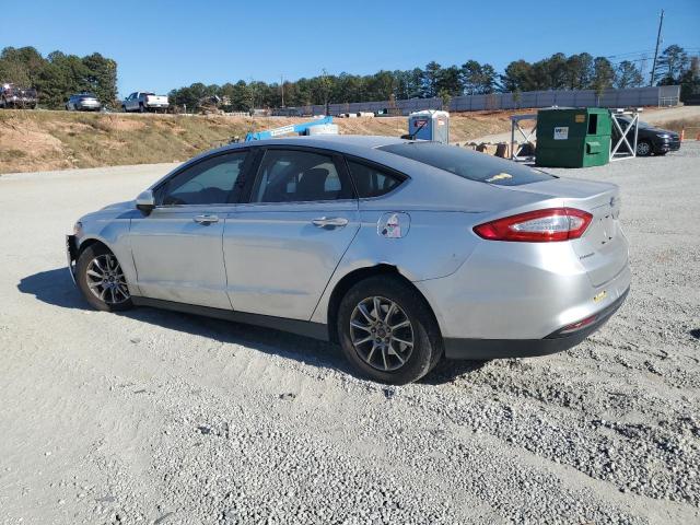 3FA6P0G73FR191534 - 2015 FORD FUSION S SILVER photo 2