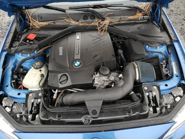 WBA1J7C51FV289447 - 2015 BMW M235I BLUE photo 11