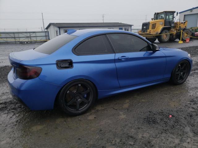 WBA1J7C51FV289447 - 2015 BMW M235I BLUE photo 3