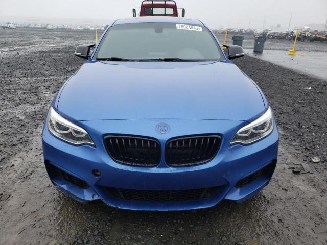 WBA1J7C51FV289447 - 2015 BMW M235I BLUE photo 5