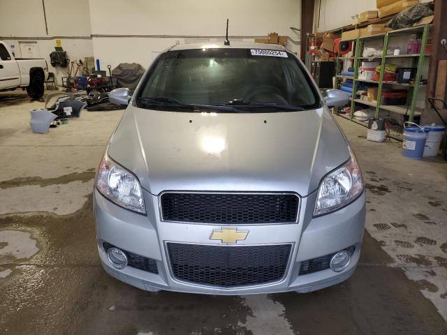 3G1TC6DG1BL143374 - 2011 CHEVROLET AVEO LT SILVER photo 5