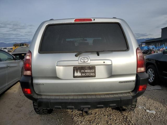 JTEBU14R350063950 - 2005 TOYOTA 4RUNNER SR5 SILVER photo 6