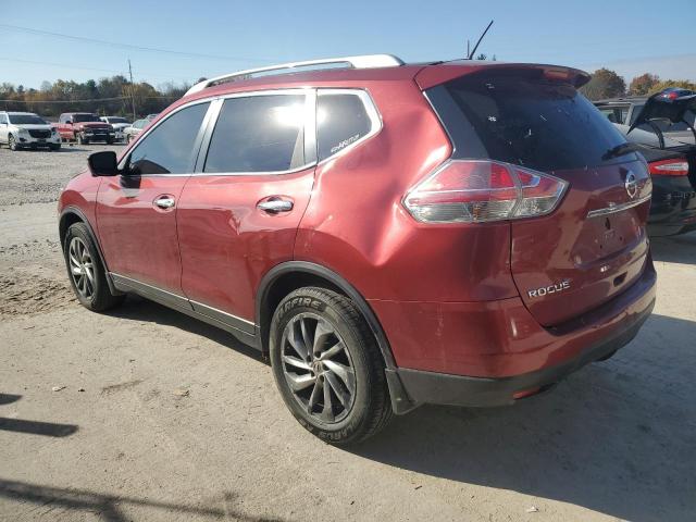 5N1AT2MV0FC771512 - 2015 NISSAN ROGUE S BURGUNDY photo 2