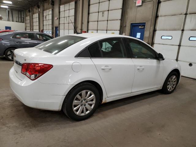 1G1PF5S95B7164417 - 2011 CHEVROLET CRUZE LT WHITE photo 3