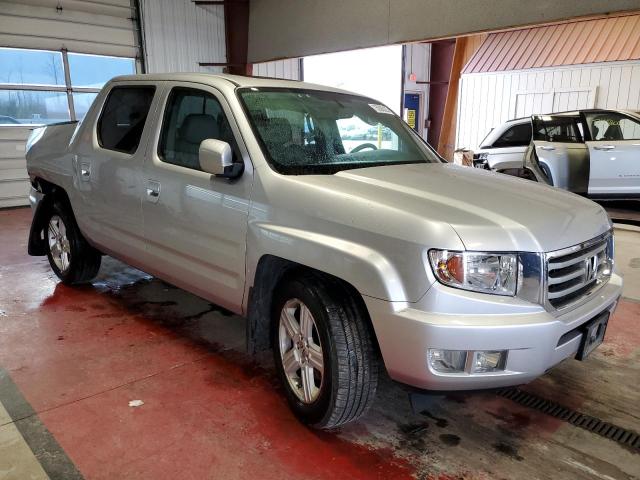 5FPYK1F55EB001263 - 2014 HONDA RIDGELINE RTL SILVER photo 4