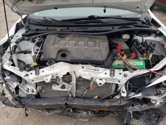 2T1BURHE9GC528296 - 2016 TOYOTA COROLLA L WHITE photo 11