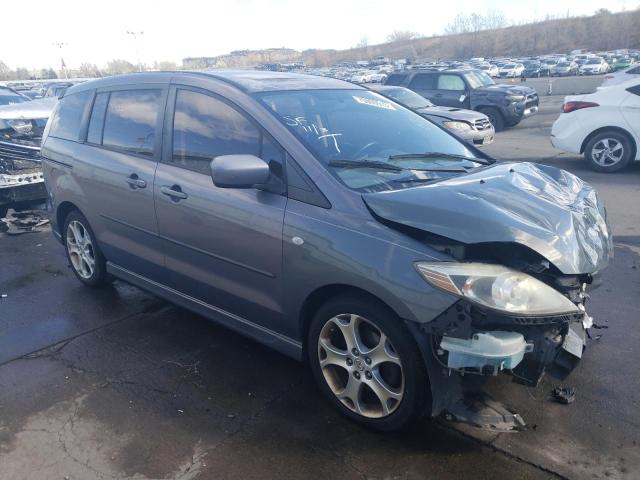 JM1CR29LX80308574 - 2008 MAZDA 5 GRAY photo 4