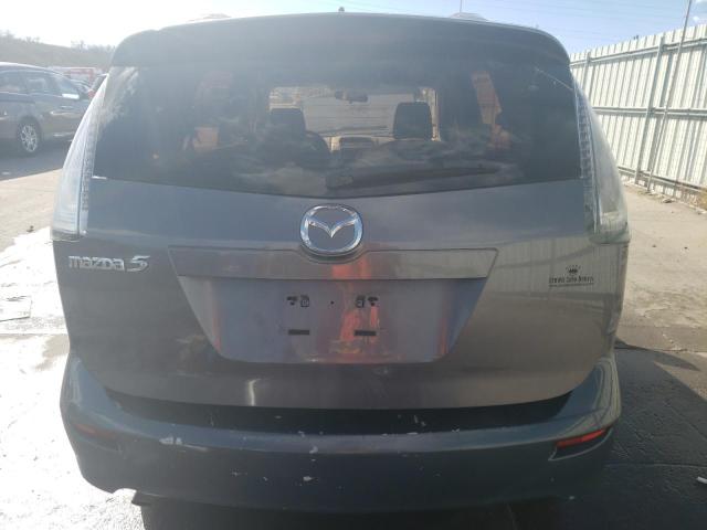 JM1CR29LX80308574 - 2008 MAZDA 5 GRAY photo 6