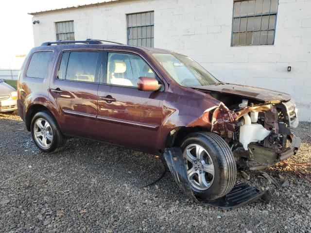 5FNYF4H41EB054500 - 2014 HONDA PILOT EX BURGUNDY photo 4