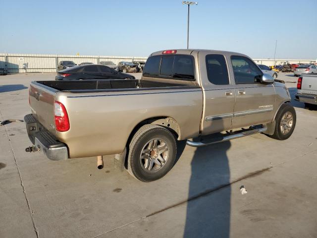 5TBRT34186S477373 - 2006 TOYOTA TUNDRA ACCESS CAB SR5 GOLD photo 3