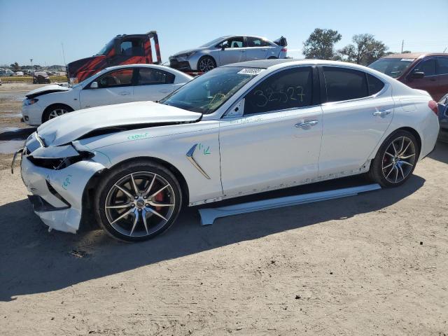 KMTG54LE9LU056371 - 2020 GENESIS G70 WHITE photo 1