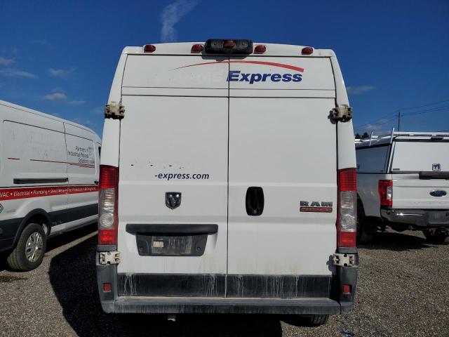 3C6TRVDG8KE547090 - 2019 RAM PROMASTER 2500 HIGH WHITE photo 6