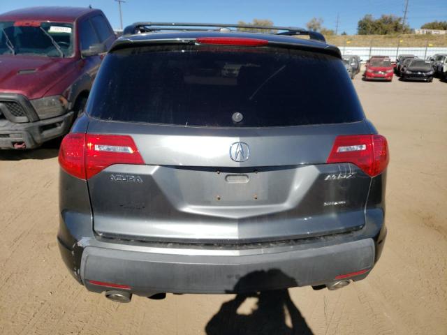 2HNYD28278H531156 - 2008 ACURA MDX BLUE photo 6