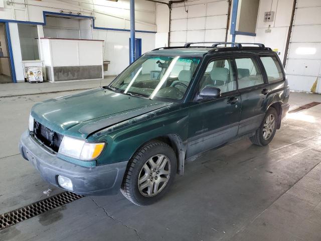 JF1SF6355WH772950 - 1998 SUBARU FORESTER L GREEN photo 1