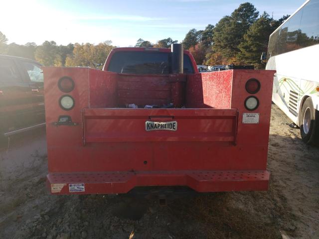 1FTWW31P96EC89154 - 2006 FORD F350 SRW SUPER DUTY RED photo 6