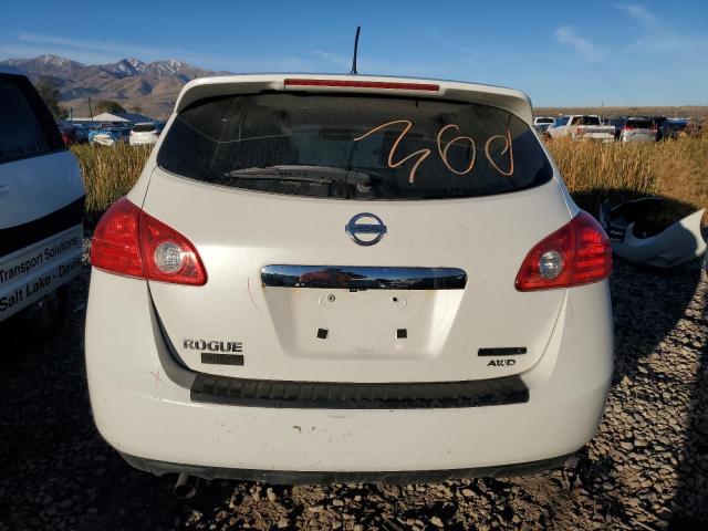 JN8AS5MV4DW662754 - 2013 NISSAN ROGUE S WHITE photo 6