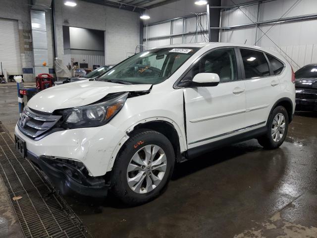 5J6RM4H52DL026665 - 2013 HONDA CR-V EX WHITE photo 1