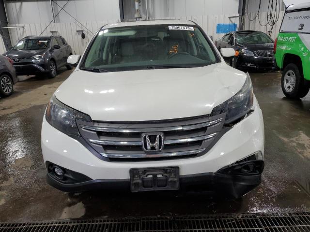 5J6RM4H52DL026665 - 2013 HONDA CR-V EX WHITE photo 5