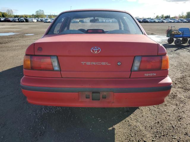 JT2EL43E8R0472965 - 1994 TOYOTA TERCEL DX RED photo 6