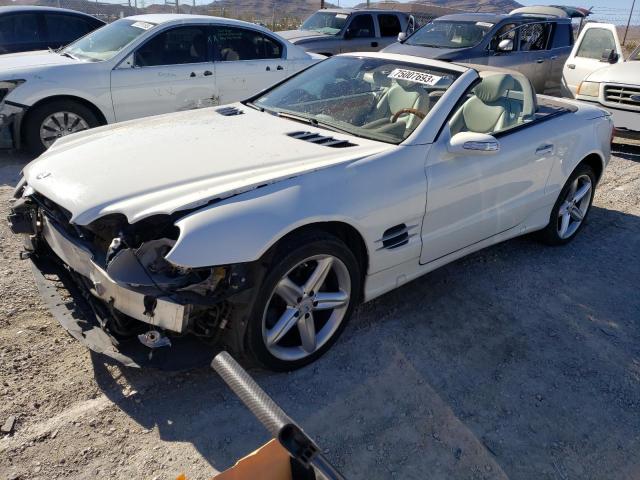 WDBSK75F25F095169 - 2005 MERCEDES-BENZ SL 500 WHITE photo 1