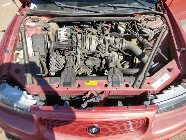 2G4WF5219X1567068 - 1999 BUICK REGAL GS BURGUNDY photo 11