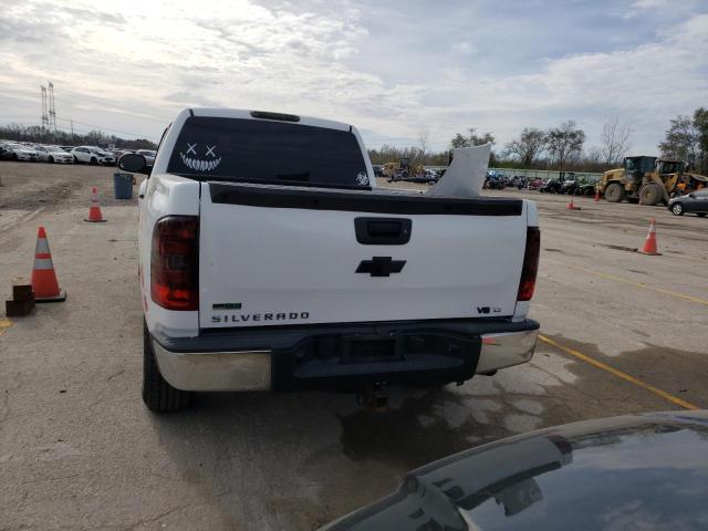 1GCRKSE30BZ215716 - 2011 CHEVROLET SILVERADO K1500 LT WHITE photo 6