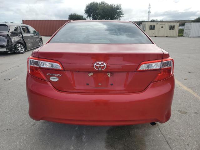 4T1BF1FK8EU839783 - 2014 TOYOTA CAMRY L RED photo 6