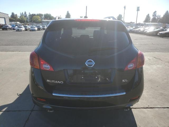 JN8AZ1MU6AW020091 - 2010 NISSAN MURANO S BLACK photo 6