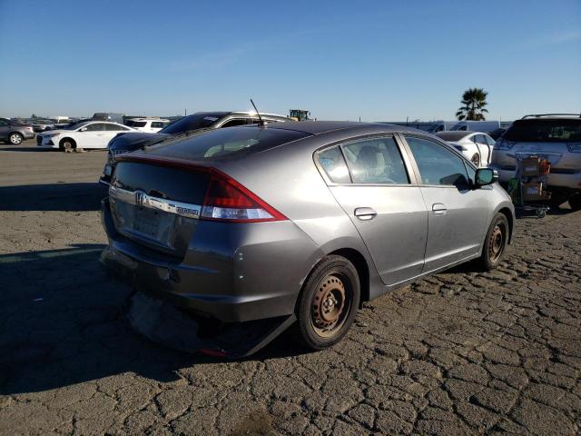 JHMZE2H38CS000340 - 2012 HONDA INSIGHT GRAY photo 3