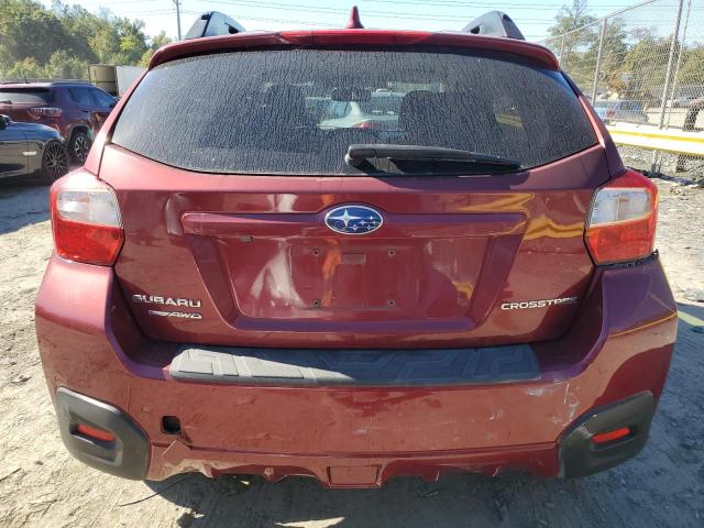 JF2GPADC1G8209278 - 2016 SUBARU CROSSTREK PREMIUM RED photo 6