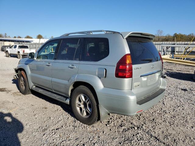 JTJBT20X630015385 - 2003 LEXUS GX 470 SILVER photo 2