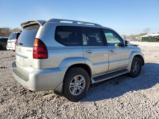 JTJBT20X630015385 - 2003 LEXUS GX 470 SILVER photo 3