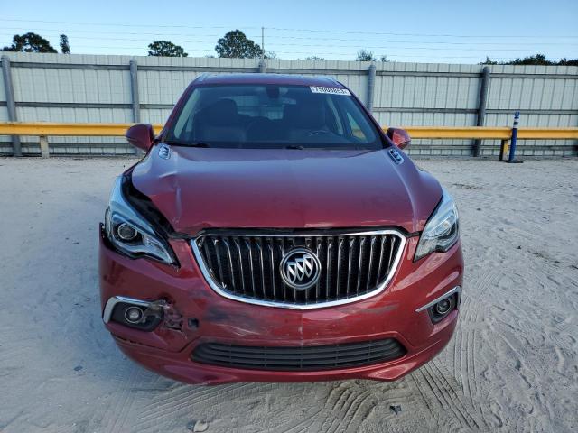 LRBFXBSA1HD015097 - 2017 BUICK ENVISION ESSENCE BURGUNDY photo 5