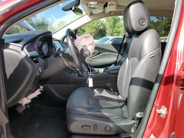 LRBFXBSA1HD015097 - 2017 BUICK ENVISION ESSENCE BURGUNDY photo 7