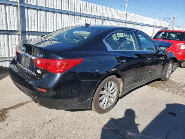 JN1BV7AR8FM417435 - 2015 INFINITI Q50 BASE BLACK photo 3