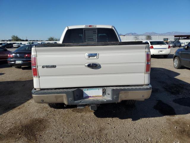 1FTFW1ET4DKE50794 - 2013 FORD F150 SUPERCREW WHITE photo 6