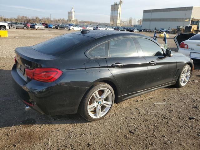 WBA4J7C54JBH14931 - 2018 BMW 440XI GRAN COUPE BLACK photo 3