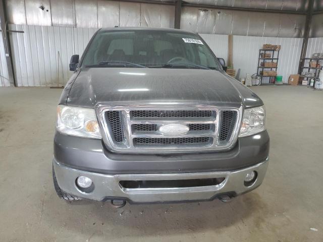 1FTPW14V78FB70003 - 2008 FORD F150 SUPERCREW GRAY photo 5