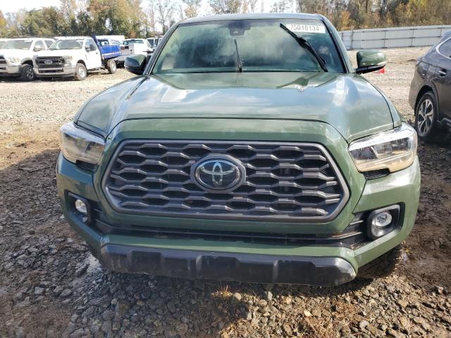 3TMCZ5AN6MM406894 - 2021 TOYOTA TACOMA DOUBLE CAB GREEN photo 5