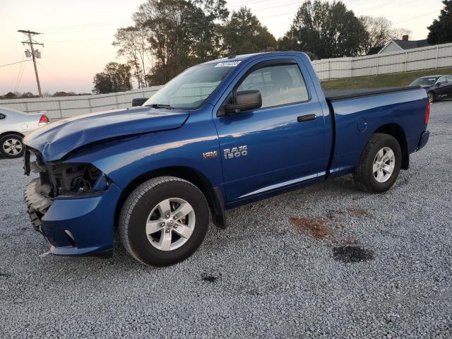 3C6JR6AT9JG122771 - 2018 RAM 1500 ST BLUE photo 1