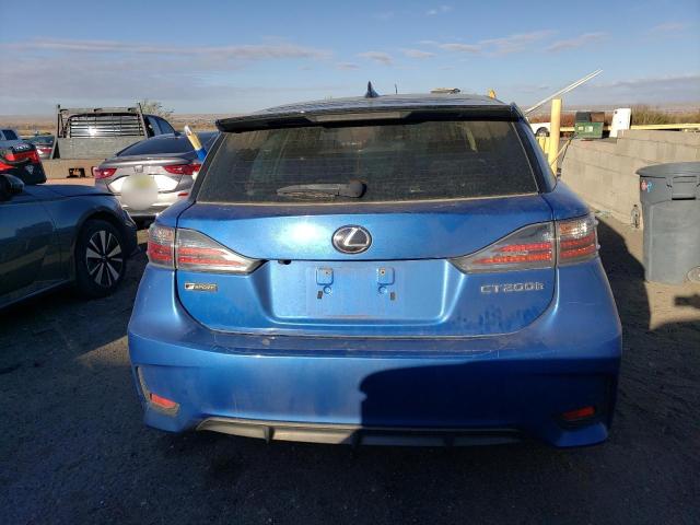 JTHKD5BH4H2291484 - 2017 LEXUS CT 200 BLUE photo 6