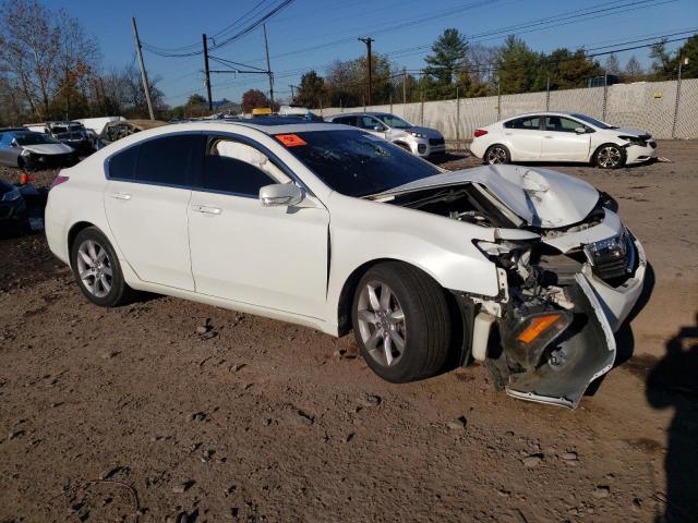 19UUA8F57EA005148 - 2014 ACURA TL TECH WHITE photo 4