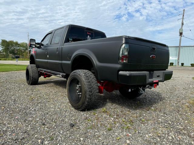 1FTSW21R28EC08802 - 2008 FORD F250 SUPER DUTY BLACK photo 3