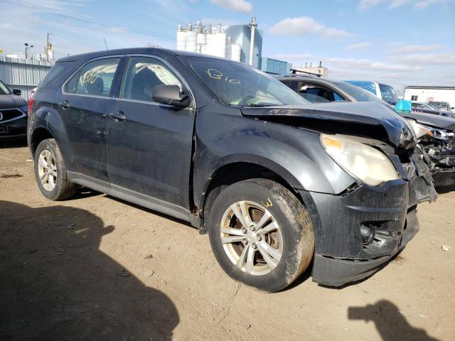 2GNALBEK3C1216216 - 2012 CHEVROLET EQUINOX LS BLACK photo 4