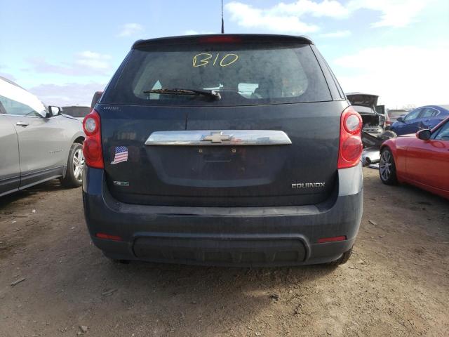 2GNALBEK3C1216216 - 2012 CHEVROLET EQUINOX LS BLACK photo 6