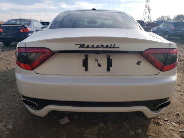 ZAM45KLA2A0051838 - 2010 MASERATI GRANTURISM S WHITE photo 6