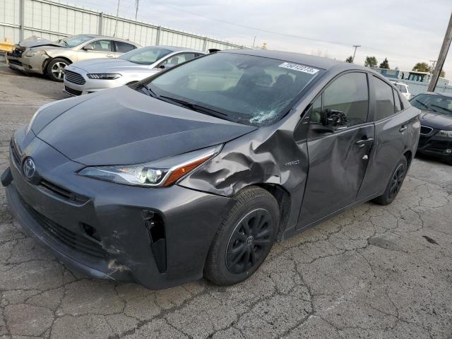 JTDKAMFU5N3179066 - 2022 TOYOTA PRIUS NIGHT SHADE GRAY photo 1