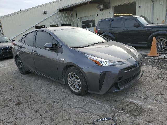 JTDKAMFU5N3179066 - 2022 TOYOTA PRIUS NIGHT SHADE GRAY photo 4